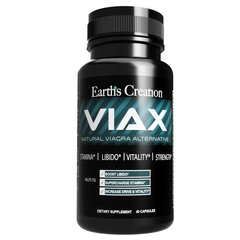 Витамины для мужчин Earth`s Creation (VIAX Men's Sexual Health) 40 капсул купить в Киеве и Украине