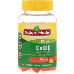 Зміцнення серця манго Nature Made (CoQ10) 60 таблеток