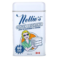 Відбілювач, порошок, Oxygen Brightener, Nellie's All-Natural, 900 г