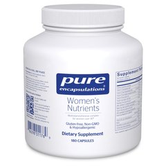Женские питательные вещества Pure Encapsulations (Women's Nutrients) 180 капсул купить в Киеве и Украине