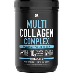 Мульти Колаген комплекс без смаку Sports Research (Multi Collagen Complex) 302 г