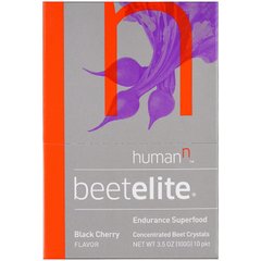 Beetelite, со вкусом черной вишни, HumanN, 10 пакетиков, 3,5 унции (100 г) купить в Киеве и Украине