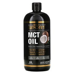 Олія із середньоланцюгових тригліцеридів California Gold Nutrition (MCT Oil) 946 мл