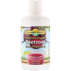 Свекольный сок органик Dynamic Health Laboratories (Beetroot Juice) 946 мл купить в Киеве и Украине