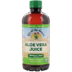 Сок Алоэ Вера из цельных листьев Lily of the Desert (Organic Aloe Vera Juice Whole Leaf) 946 мл без вкуса купить в Киеве и Украине