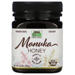 Манука мед Now Foods (Manuka Honey Real Food) 250 г купить в Киеве и Украине