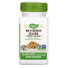 Мірра Nature's Way (Myrrh Gum) 1100 мг 100 капсул