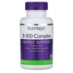 Комплекс В-100 Natrol (Complex В) 100 таблеток