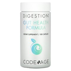 CodeAge, Digestion, склад для здоров'я кишечника, 180 капсул