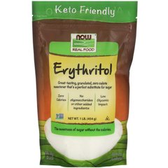 Эритритол Now Foods (Erythritol) 454 г купить в Киеве и Украине