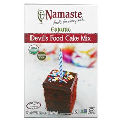 Namaste Foods, Органическая смесь для торта Devil's Food, 13 унций (369 г) купить в Киеве и Украине