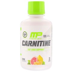 Карнітин жироспалювач MusclePharm (Carnitine) 1000 мг 473 мл