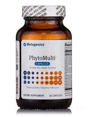 Мультивітаміни Metagenics (PhytoMulti) 60 капсул
