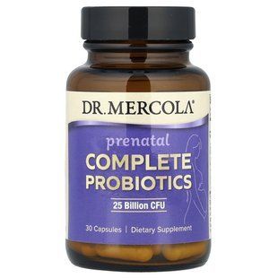 Dr. Mercola, Prenatal Complete Probiotics, 25 Billion CFU, 30 Capsules купить в Киеве и Украине