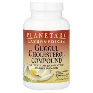 Planetary Herbals, Ayurvedics, Guggul Cholesterol Compound&trade;, 180 таблеток купить в Киеве и Украине