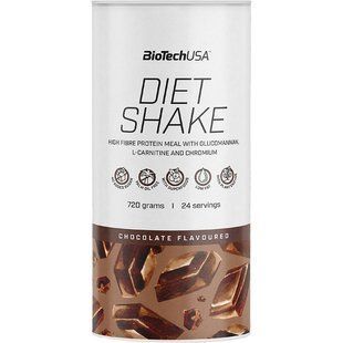 Biotech, Diet Shake, шоколад, 720 г