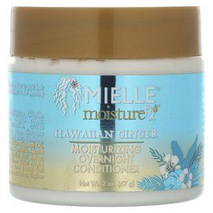 Mielle, Moisture RX, Moisturizing Overnight Conditioner, Hawaiian Ginger, 2 oz (57 g)