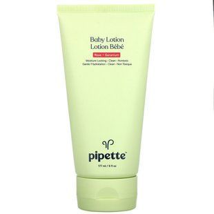 Pipette, Дитячий лосьйон, троянда + герань, 6 рідких унцій (177 мл)