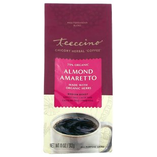 Средиземноморский травяной кофе миндаль-амаретто без кофеина Teeccino (Herbal Coffee) 312 г купить в Киеве и Украине