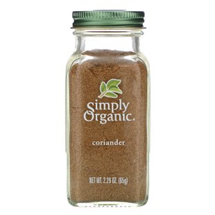 Кориандр Simply Organic 65 г купить в Киеве и Украине