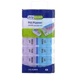 Ezy Dose, Щотижневий допоміжний щоденний прийом таблеток, 1 шт
