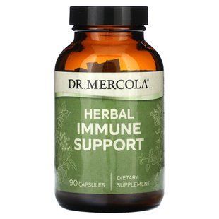 Рослинна добавка для поддержки иммунитета Dr. Mercola (Herbal Immune Support) 90 капсул купить в Киеве и Украине