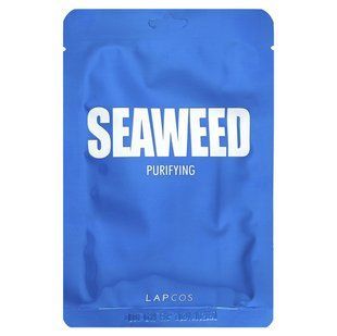 Lapcos, Seaweed Beauty Sheet Mask, Purifying, 0.84 fl oz (25 ml) купить в Киеве и Украине