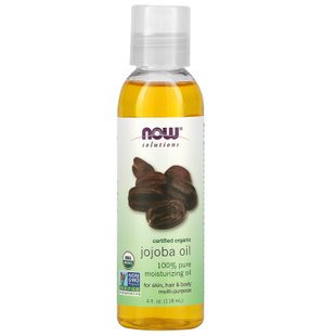 Масло жожоба органик Now Foods (Solutions Jojoba Oil) 118 мл купить в Киеве и Украине