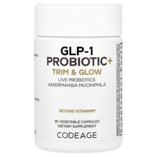 Пробиотик GLP-1 Аккермансия + Инулин CodeAge (GLP-1 Probiotic+) 30 капсул купить в Киеве и Украине