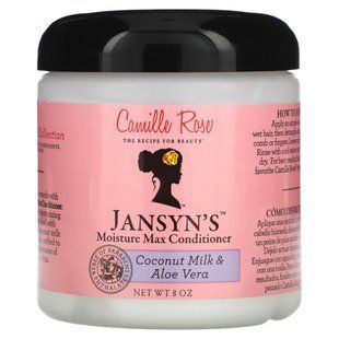 Camille Rose, Jansyn's Moisture Max Conditioner, Coconut Milk & Aloe Vera, 8 oz купить в Киеве и Украине