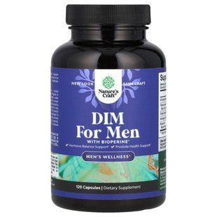 Nature's Craft, DIM для чоловіків із BioPerine&reg;, 120 капсул