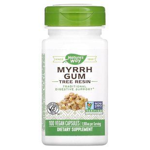 Мирра Nature's Way (Myrrh Gum) 1100 мг 100 капсул купить в Киеве и Украине