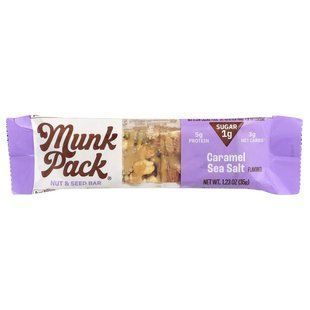 Munk Pack, Nut & Seed Bar, Caramel Sea Salt, 1.23 oz (35 g) купить в Киеве и Украине