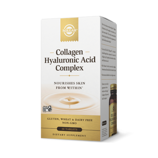 Коллаген и Гиалуроновая кислота комплекс Solgar (Collagen Hyaluronic Acid Complex) 30 таблеток купить в Киеве и Украине