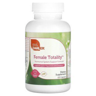 Zahler, Female Totality, Hormonal System Support Formula, 120 Capsules купить в Киеве и Украине