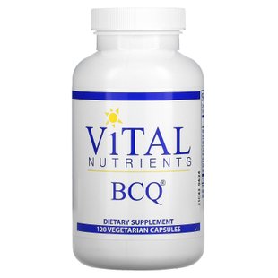 Vital Nutrients, BCQ, 120 вегетарианских капсул купить в Киеве и Украине