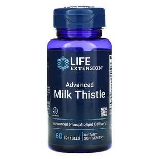 Расторопша Life Extension (European Milk Thistle) 60 капсул купить в Киеве и Украине