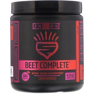 Полная свекла, черная вишня, Beet Complete, Black Cherry, Zhou Nutrition, 262,26 г купить в Киеве и Украине