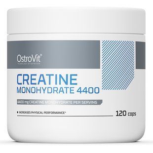 Креатин моногидрат 4400 OstroVit (Creatine Monohydrate) 120 капсул купить в Киеве и Украине