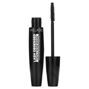 Mascara with increased length and volume, black, Palladio, 0.41 fluid ounces (12 ml).