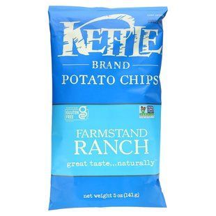 Kettle Foods, Potato Chips, Farmstand Ranch, 5 oz (141 g) купить в Киеве и Украине