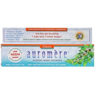 Зубная паста c солодкой аюрведическая Auromere (Toothpaste) 75 мл купить в Киеве и Украине