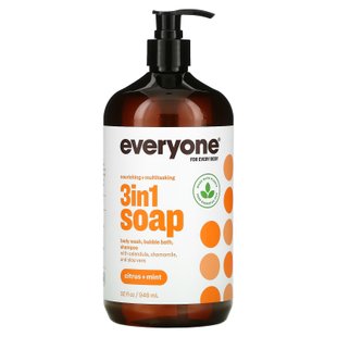 Пена шампунь гель цитрусовые и мята EO Products (Soap for Body) 946 мл купить в Киеве и Украине