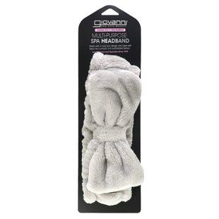 Giovanni, Multi-Purpose Spa Headband, Gray, 1 Headband