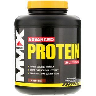 Improved Protein MuscleMaxx 2270 g with chocolate flavor