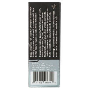Мило з кокосовим маслом, Moisturizing Charcoal, Coconut Oil Soap, Relaxing Neroli Petitgrain, My Magic Mud, 141.7 г