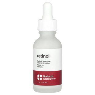Natural Outcome, Retinol, Reverse Serum, Fragrance Free, 1 oz (30 ml) купить в Киеве и Украине