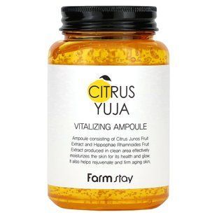 Farmstay, Vitalizing Ampoule, Citrus Yuja, 8.45 fl oz (250 ml) купить в Киеве и Украине