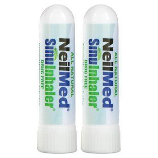 NeilMed, SinuInhaler, ароматерапевтический ингалятор, без лекарств, 2 ингалятора, 0,4 г (0,014 унции) купить в Киеве и Украине