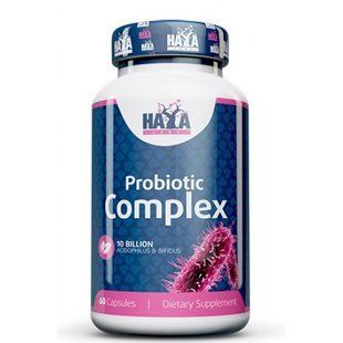 Пробиотик ацидофилус и бифидус Haya Labs (Acidophilus & Bifidus Probiotic Complex) 10 млрд 60 капсул купить в Киеве и Украине